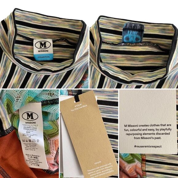 missoni mixed-media crochet fitted blouse - Picture 4 of 4